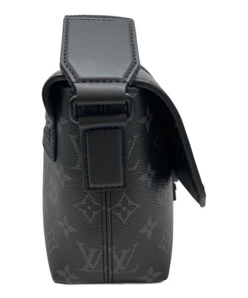 LOUIS VUITTON（ルイ ヴィトン）LOUIS VUITTON (ルイ ヴィトン) モノグラム・エクリプス Sケープ・メッセンジャー ショルダーバッグ ブラックの古着・服飾アイテム