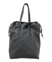 LOUIS VUITTON（ルイ ヴィトン）の古着「モノグラム・エクリプス カバ ライト トートバッグ」｜ブラック