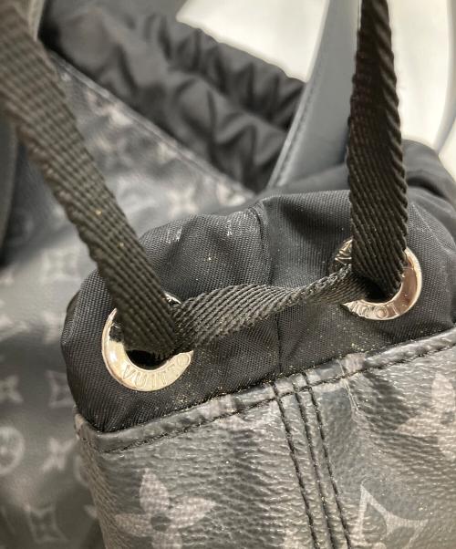 LOUIS VUITTON（ルイ ヴィトン）LOUIS VUITTON (ルイ ヴィトン) モノグラム・エクリプス カバ ライト トートバッグ ブラックの古着・服飾アイテム