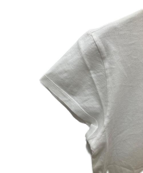 LOUIS VUITTON（ルイ ヴィトン）LOUIS VUITTON (ルイ ヴィトン) FRAGMENT DESIGN (フラグメントデザイン) ロゴプリントTシャツ ホワイト サイズ:XXSの古着・服飾アイテム