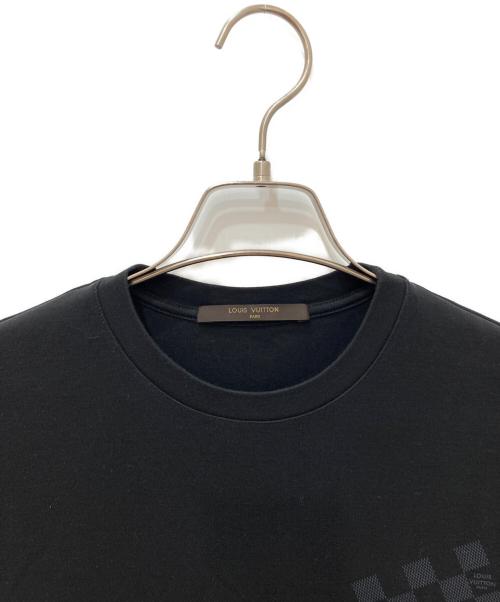 LOUIS VUITTON（ルイ ヴィトン）LOUIS VUITTON (ルイ ヴィトン) ダミエポケットＴシャツ ブラック サイズ:XSの古着・服飾アイテム