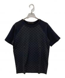 LOUIS VUITTON（ルイ ヴィトン）の古着「ダミエラグランＴシャツ」｜ブラック