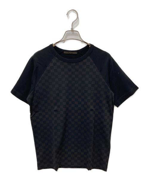 LOUIS VUITTON（ルイ ヴィトン）LOUIS VUITTON (ルイ ヴィトン) ダミエラグランＴシャツ ブラック サイズ:XSの古着・服飾アイテム