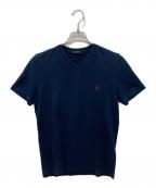LOUIS VUITTONルイ ヴィトン）の古着「VネックTシャツ」｜ネイビー