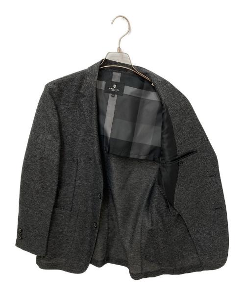 BLACK LABEL CRESTBRIDGE（ブラックレーベル クレストブリッジ）BLACK LABEL CRESTBRIDGE (ブラックレーベル クレストブリッジ) テーラードジャケット グレー サイズ:Ｍの古着・服飾アイテム