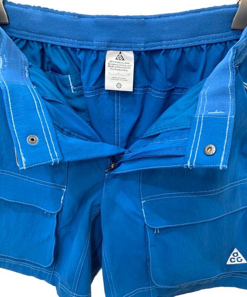 NIKE ACG（ナイキエーシージー）NIKE ACG (ナイキエーシージー) SMITH SUMMIT CARGO SHORT　スミスサミットカーゴショーツ ブルー サイズ:Sの古着・服飾アイテム