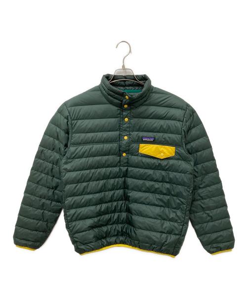 Patagonia（パタゴニア）Patagonia (パタゴニア) DOWN SNAP-T PULLOVER グリーン サイズ:Sの古着・服飾アイテム