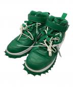NIKE×OFFWHITEナイキ×オフホワイト）の古着「Air Force 1 Mid SP LTHR」｜Pine Green
