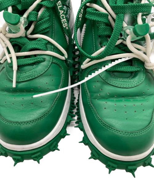 NIKE（ナイキ）NIKE (ナイキ) OFFWHITE (オフホワイト) Air Force 1 Mid SP LTHR Pine Green サイズ:28の古着・服飾アイテム
