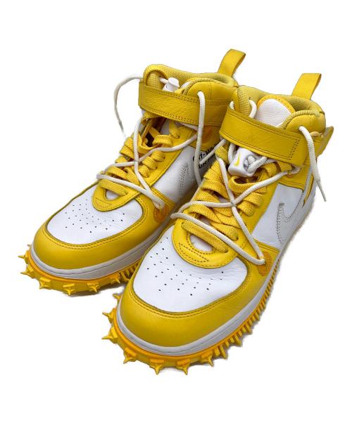 NIKE（ナイキ）NIKE (ナイキ) OFFWHITE (オフホワイト) Nike Air Force 1 Mid SP LTHR White and Varsity Ma サイズ:28の古着・服飾アイテム