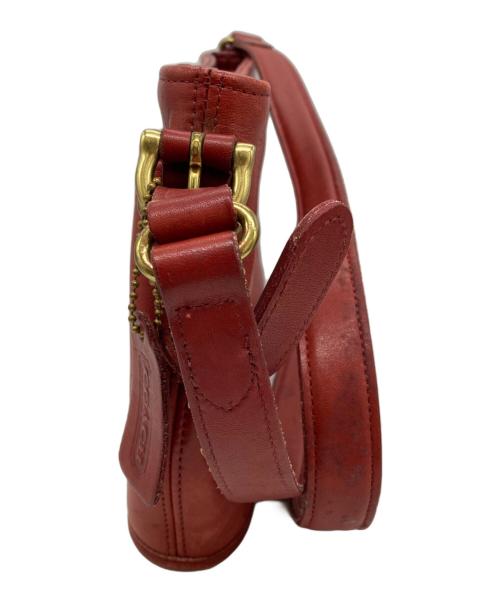 COACH（コーチ）COACH (コーチ) ショルダーバッグ レッドの古着・服飾アイテム