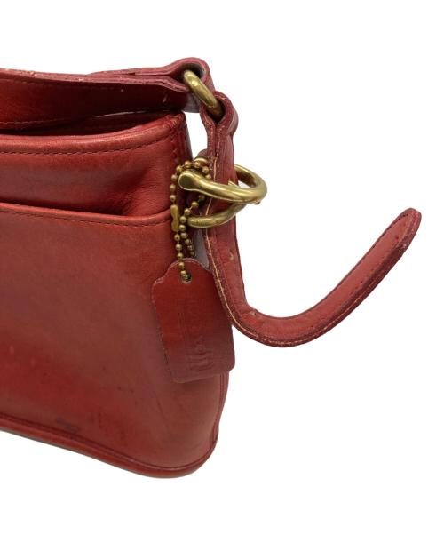 COACH（コーチ）COACH (コーチ) ショルダーバッグ レッドの古着・服飾アイテム