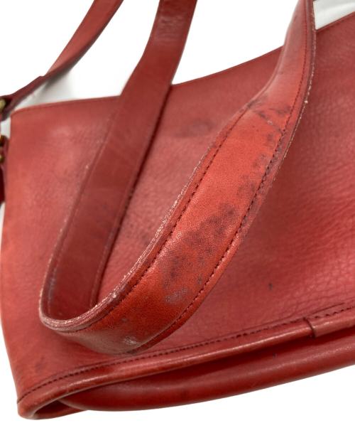 COACH（コーチ）COACH (コーチ) ショルダーバッグ レッドの古着・服飾アイテム