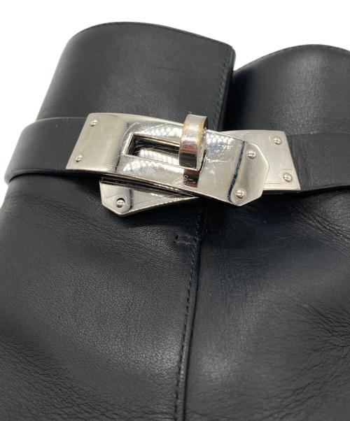 HERMES（エルメス）HERMES (エルメス) サンジェルマン ケリーブーツ ブラック サイズ:36の古着・服飾アイテム