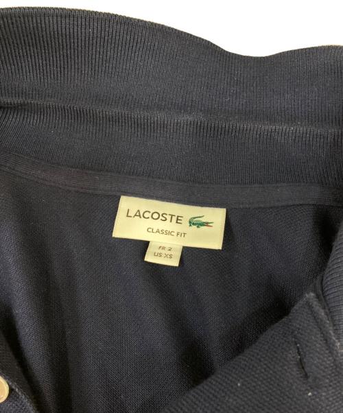 LACOSTE（ラコステ）LACOSTE (ラコステ) ポロシャツ ネイビー サイズ:XSの古着・服飾アイテム