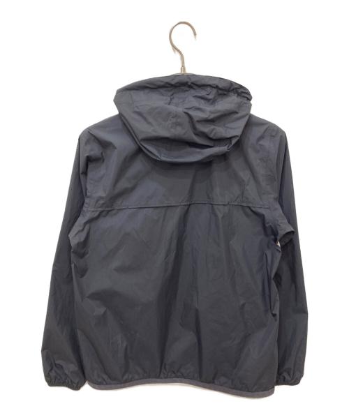 PLAY COMME des GARCONS（プレイコムデギャルソン）PLAY COMME des GARCONS (プレイコムデギャルソン) K-WAY (ケイウェイ) ハートワッペンフーデッドジャケット ベージュ×ブラック サイズ:Sの古着・服飾アイテム