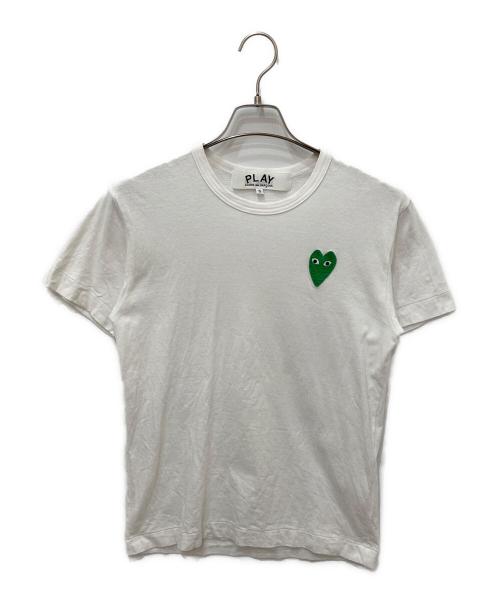 PLAY COMME des GARCONS（プレイコムデギャルソン）PLAY COMME des GARCONS (プレイコムデギャルソン) 半袖カットソー ホワイト サイズ:Sの古着・服飾アイテム