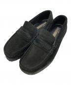 CLARKSクラークス）の古着「Wallabee Loafer」｜ブラック
