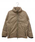 NANGAナンガ）の古着「AURORA TEX STAND COLLAR DOWN JACKET」｜ブラウン