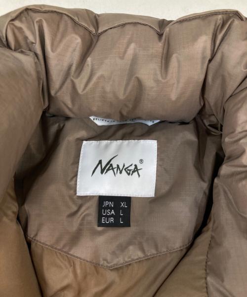 NANGA（ナンガ）NANGA (ナンガ) AURORA TEX STAND COLLAR DOWN JACKET ブラウン サイズ:XLの古着・服飾アイテム