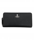 Vivienne Westwoodヴィヴィアンウエストウッド）の古着「CLASSIC ZIP ROUND WALLET」｜ブラック