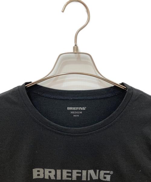 BRIEFING（ブリーフィング）BRIEFING (ブリーフィング) PERFORMANCE RELAX FIT T SHIRT ブラック サイズ:Mの古着・服飾アイテム