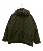DANTONダントン）の古着「Down Army Hood Jacket　ーミーフーデッドジャケット」｜カーキ