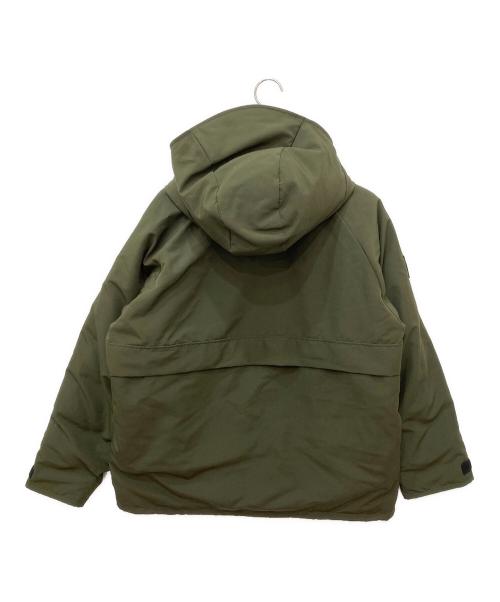 DANTON（ダントン）DANTON (ダントン) Down Army Hood Jacket　ーミーフーデッドジャケット カーキ サイズ:Lの古着・服飾アイテム