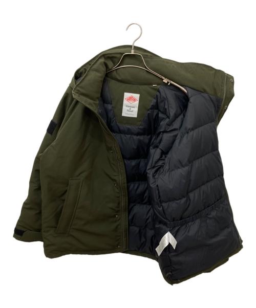 DANTON（ダントン）DANTON (ダントン) Down Army Hood Jacket　ーミーフーデッドジャケット カーキ サイズ:Lの古着・服飾アイテム