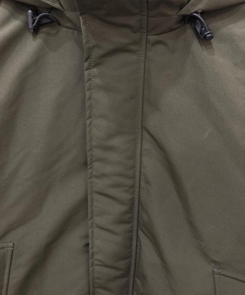 DANTON（ダントン）DANTON (ダントン) Down Army Hood Jacket　ーミーフーデッドジャケット カーキ サイズ:Lの古着・服飾アイテム