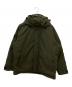 DANTON（ダントン）の古着「Down Army Hood Jacket　ーミーフーデッドジャケット」｜カーキ