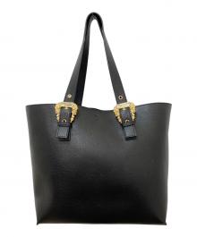 VERSACE JEANS COUTURE（ヴェルサーチ ジーンズクチュール）の古着「トートバッグ」｜ブラック
