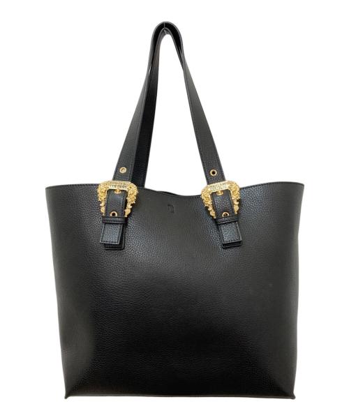 VERSACE JEANS COUTURE（ヴェルサーチ ジーンズクチュール）VERSACE JEANS COUTURE (ヴェルサーチ ジーンズクチュール) トートバッグ ブラックの古着・服飾アイテム