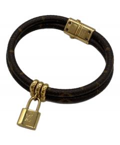中古・古着通販】LOUIS VUITTON (ルイ ヴィトン) レザーブレスレット