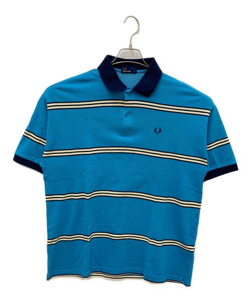 FRED PERRY（フレッドペリー）FRED PERRY (フレッドペリー) ポロシャツ ブルー サイズ:Mの古着・服飾アイテム