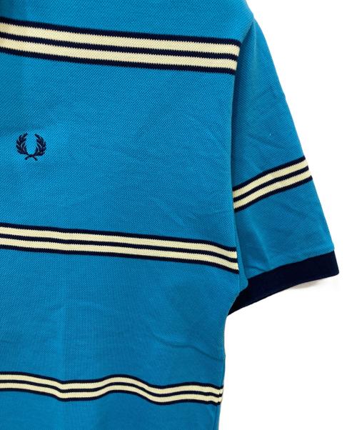 FRED PERRY（フレッドペリー）FRED PERRY (フレッドペリー) ポロシャツ ブルー サイズ:Mの古着・服飾アイテム