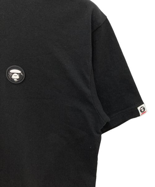 A BATHING APE（アベイシングエイプ）A BATHING APE (アベイシングエイプ) AAPE NOW TEE ブラック サイズ:S 未使用品の古着・服飾アイテム