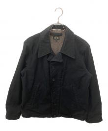 SCHOTT BROS（ショットブロス）の古着「CIVILIAN DECK JACKET」｜ブラック