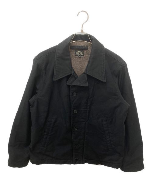 SCHOTT BROS（ショットブロス）SCHOTT BROS (ショットブロス) CIVILIAN DECK JACKET ブラック サイズ:XLの古着・服飾アイテム