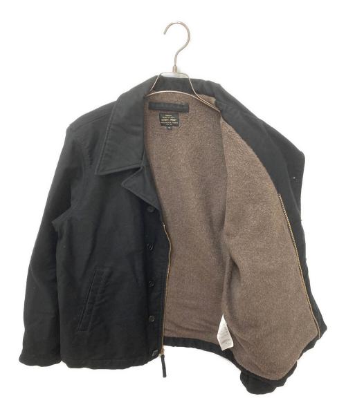 SCHOTT BROS（ショットブロス）SCHOTT BROS (ショットブロス) CIVILIAN DECK JACKET ブラック サイズ:XLの古着・服飾アイテム