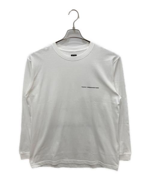YEN TOWN MARKET（エンタウンマーケット）YEN TOWN MARKET (エンタウンマーケット) Nujabes Metaphorical Music ロングスリーブ ホワイト サイズ:XLの古着・服飾アイテム
