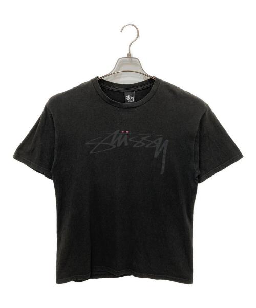stussy（ステューシー）stussy (ステューシー) プリントTシャツ ブラック サイズ:Mの古着・服飾アイテム