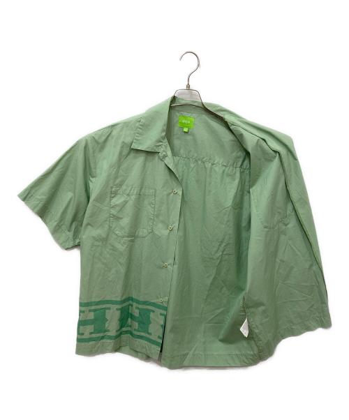 HUF（ハフ）HUF (ハフ) シャツ グリーン サイズ:XLの古着・服飾アイテム