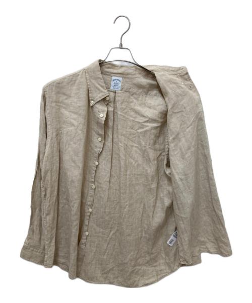 BROOKS BROTHERS（ブルックスブラザーズ）BROOKS BROTHERS (ブルックスブラザーズ) 長袖シャツ ベージュ サイズ:XLの古着・服飾アイテム