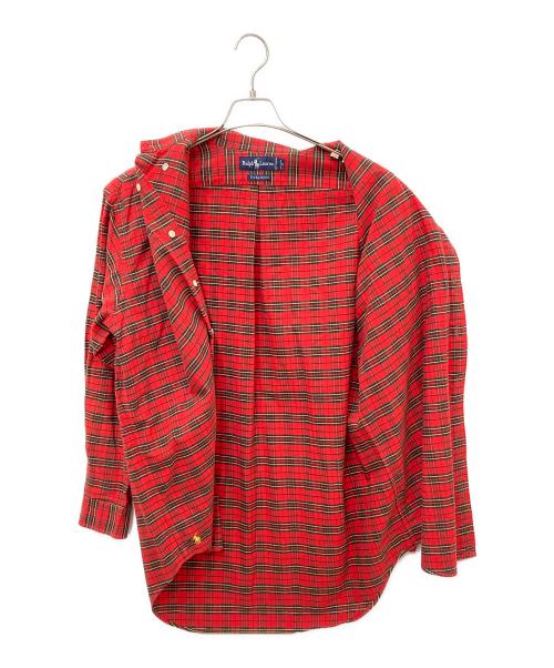 RALPH LAUREN（ラルフローレン）RALPH LAUREN (ラルフローレン) 長袖シャツ レッド サイズ:Sの古着・服飾アイテム
