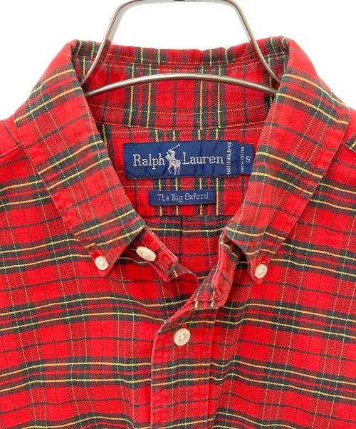 RALPH LAUREN（ラルフローレン）RALPH LAUREN (ラルフローレン) 長袖シャツ レッド サイズ:Sの古着・服飾アイテム