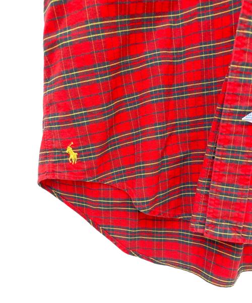 RALPH LAUREN（ラルフローレン）RALPH LAUREN (ラルフローレン) 長袖シャツ レッド サイズ:Sの古着・服飾アイテム