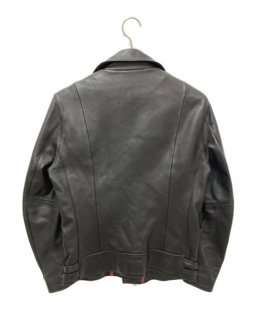 BUFFALO BOBS（バッファローボブズ）BUFFALO BOBS (バッファローボブズ) ダブルライダースジャケット ブラック サイズ:3の古着・服飾アイテム
