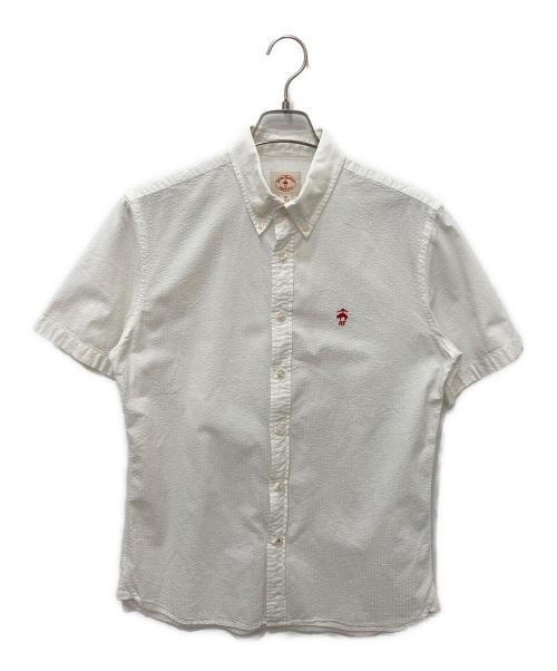 BROOKS BROTHERS Red Fleece（ブルックスブラザーズレッドフリース）BROOKS BROTHERS Red Fleece (ブルックスブラザーズレッドフリース) ボタンダウンシャツ ホワイト サイズ:Mmの古着・服飾アイテム