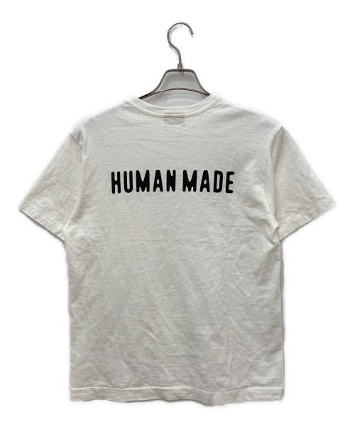 HUMAN MADE（ヒューマンメイド）HUMAN MADE (ヒューマンメイド) ポケットTシャツ ホワイト サイズ:Sの古着・服飾アイテム